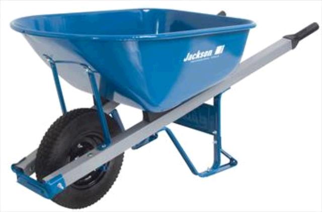 Rental store for WHEELBARROW BLUE STEEL FLAT FREE in North Platte NE
